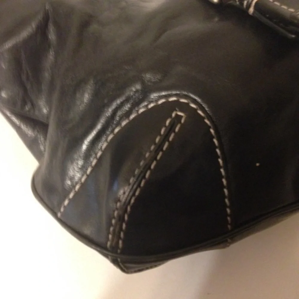 Michael Kors vintage black leather bag